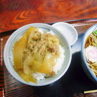 きつねそば＋ミニ牛丼