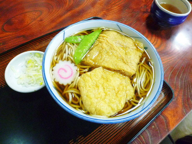 きつねそば＋ミニ牛丼