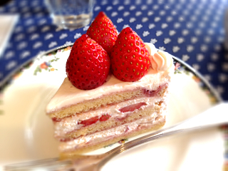 苺のショートケーキ