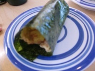 えび天手巻き寿司