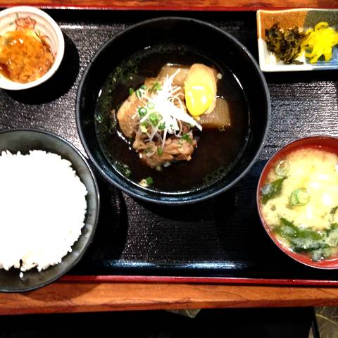 豚の角煮ランチ