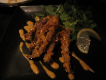 イカのジャポネーゼ　フリット