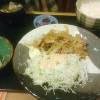 生姜焼き定食