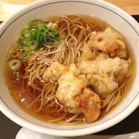 とり天そば