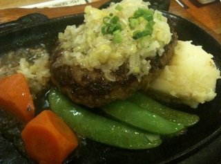 ねぎ塩ハンバーグ