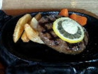 網焼きハンバーグ