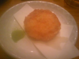 海老のしんじょ揚げ