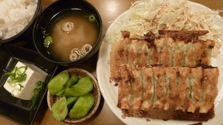 一口餃子定食