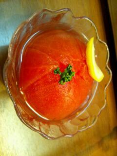 赤トマトの冷菜