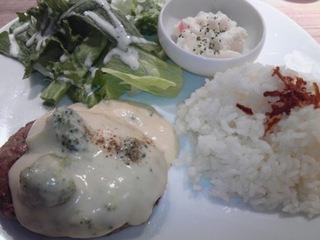 ハンバーグランチプレート