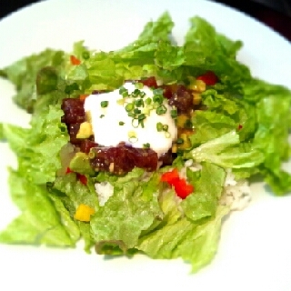 アボカド・マグロ丼