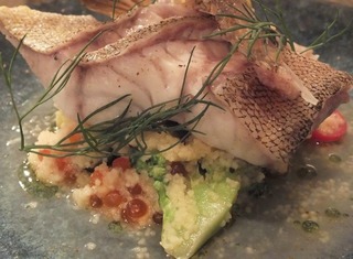 ハタの白ワイン蒸し