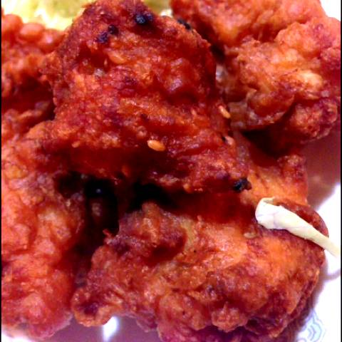 鶏肉の唐揚げ定食