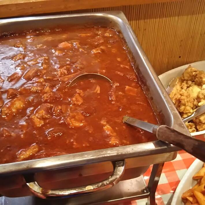 ランチバイキングのビーフシチュー