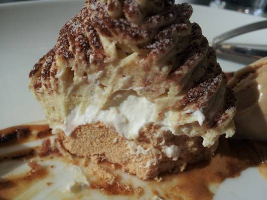 丹波産栗のモンブラン　アッサムティーアイスクリーム