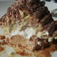 丹波産栗のモンブラン　アッサムティーアイスクリーム