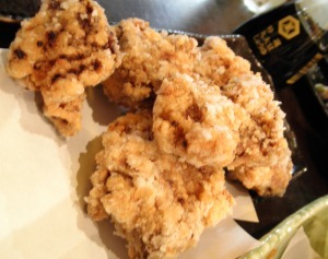 マグロの竜田揚げ