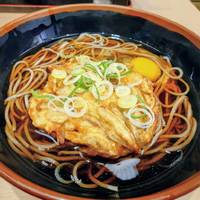 鳥ささみとコボウのかき揚げそば