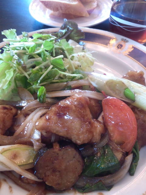 チキンと季節野菜のsante!南蛮風 