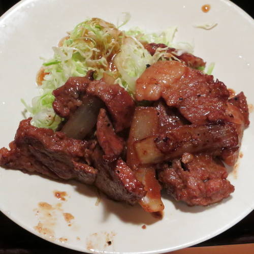 しょうが焼き定食