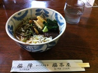 冷やし山菜そば