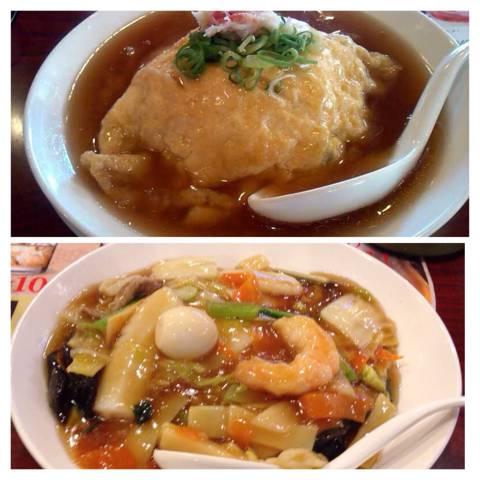 天津飯、中華丼