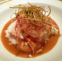 ブルターニュ産オマール海老のポシェー