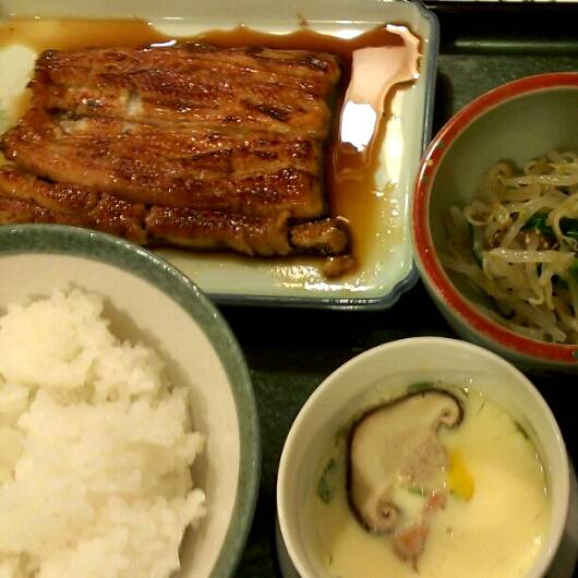 鰻定食 きく