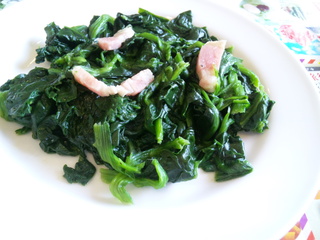 ほうれん草のソティ