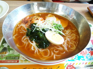 辛旨スープのちゅるしこ赤冷麺