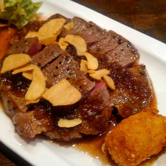 牛ミスジステーキ