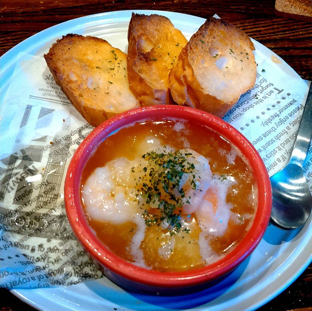 海老のアヒージョ