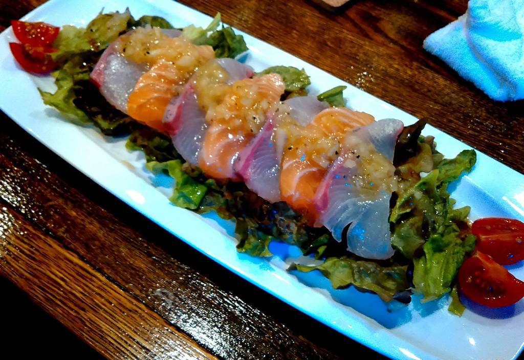 海鮮カルパッチョ