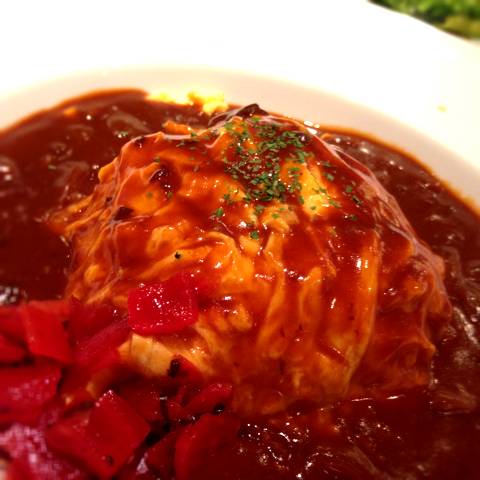 オムハヤシライス