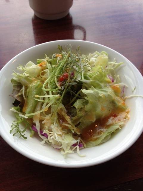 ランチのグリーンサラダ