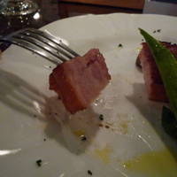 厚切りベーコンステーキ