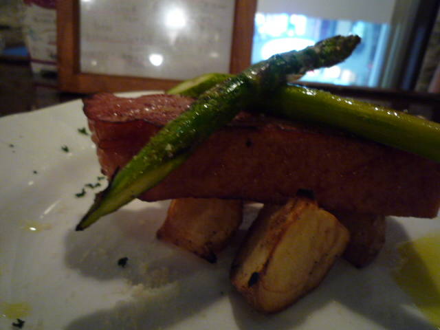 厚切りベーコンステーキ