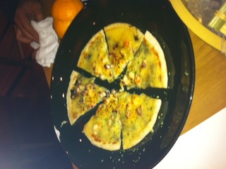 海鮮岩海苔ピッツァ