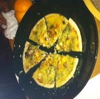 海鮮岩海苔ピッツァ