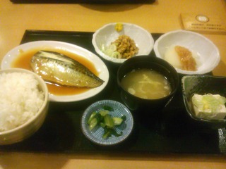 さば煮付け定食（ランチ）