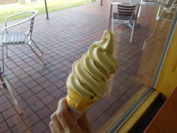 加賀棒茶ソフトクリーム