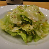 春キャベツのナムル