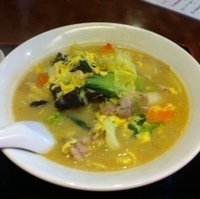 日替わりランチセット　「広東風五目タン麺」