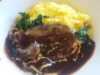 きのこハンバーグプレート