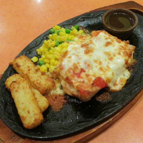 柔らかチキンのチーズ焼き