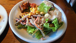 ゴボウサラダ　ランチビュッフェ