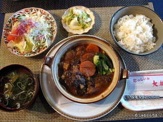 のと牛ビーフシチュー定食