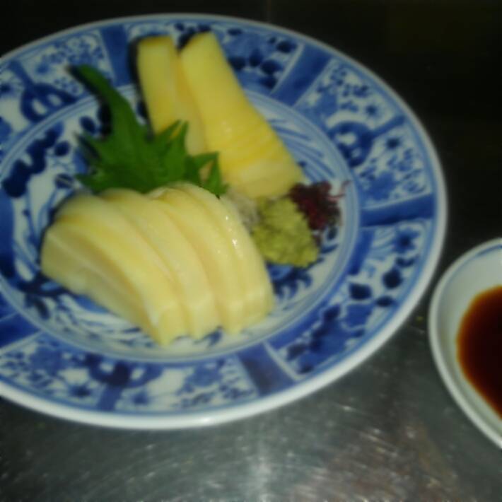 洛西の竹の子刺身