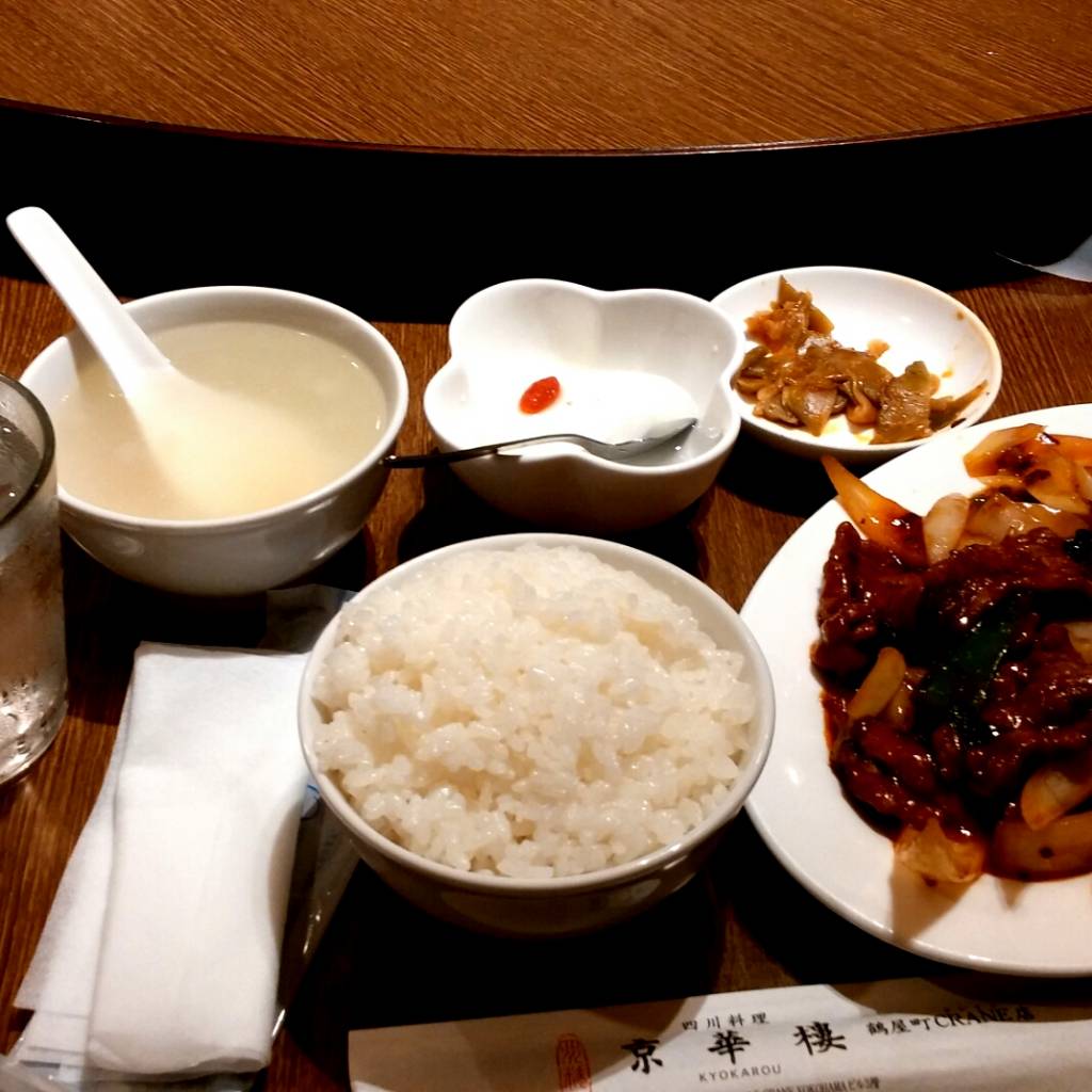 牛肉と野菜のトウチ炒め