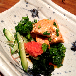 あん肝のポン酢あえ